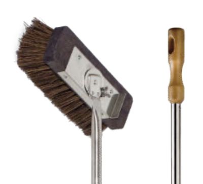 BLUE FARM | Lilly. Brosse en fibre naturelle tournante 22x7 cm - h 170 cm