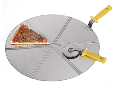KALINDRA | Lilly. Stainless steel pizza cutter for serving and slicing pizzas. 11 options for every need