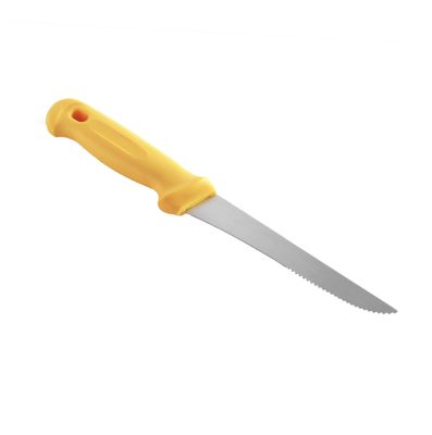 KALINDRA | Lilly. Cuchillo exclusivo para pizzero con hoja combinada de acero inoxidable de 29 cm