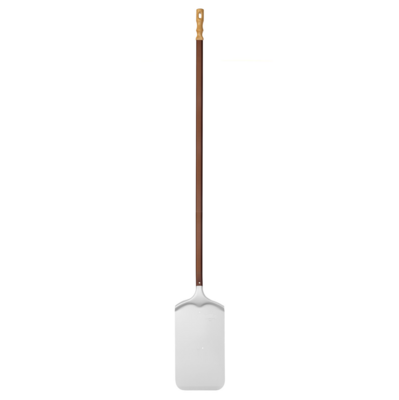 KALINDRA | Lilly. Reinforced aluminum pizza peel for trays, meter pizzas, and maxi pizzas. Cm 22 x 40 x 170 h