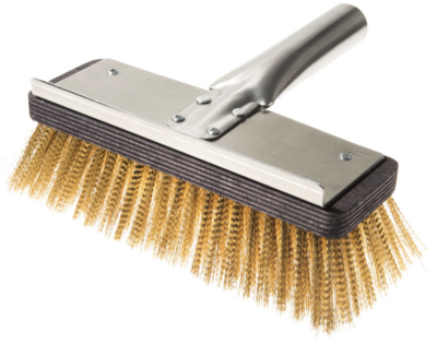 KALINDRA | Lilly. Brass brush 22 x 7 x 7 cm with stainless steel Ø 3 cm attachment