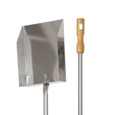 KALINDRA | Lilly. Stainless steel ember rake - h 170 cm KALINDRA | Lilly. Stainless steel ember rake - h 170 cm
