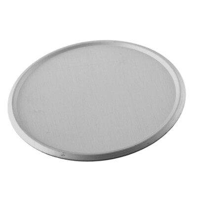 KALINDRA | Lilly. Aluminum-rimmed disc plate for display or serving. H mm 10. 5 models available