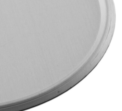 KALINDRA | Lilly. Plato de disco con borde de aluminio para exhibir o servir. H mm 10. 5 modelos disponibles