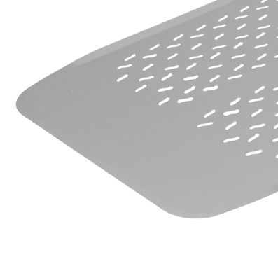 KALINDRA | Lilly. MODENA. Glatte oder gelochte Pizza-Schaufel aus Aluminium für Meterpizza. - h 170 cm. 8 Varianten