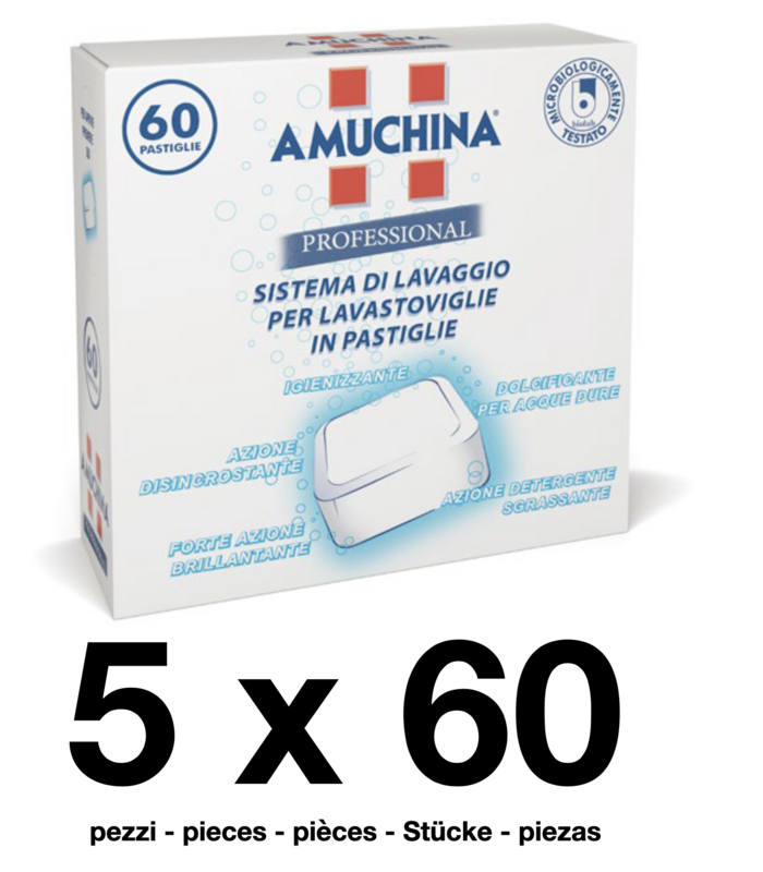 Amuchina. Sanitizing dishwasher tablets - 60 pcs