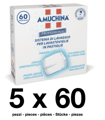 Amuchina. Pastillas desinfectantes para lavavajillas - 60 uds