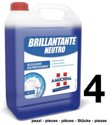 Amuchina. Dishwasher rinse aid - 5 L