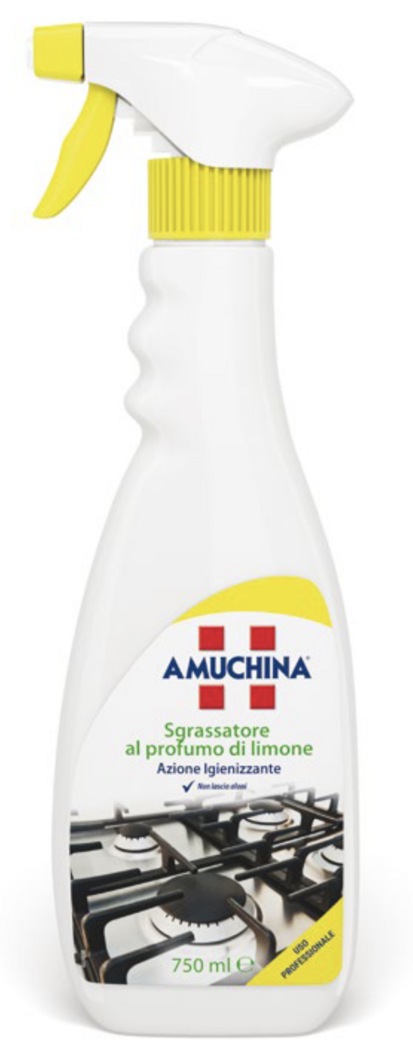 Amuchina. Lemon degreasing spray detergent - 750 ml