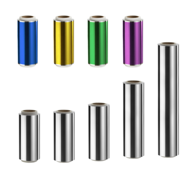 Professional Neutral and Colored Aluminum Rolls. 9 Variants. Kalindra cutlery
