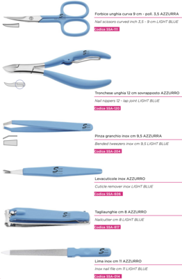 Sesto Senso. Soft Touch Manicure Line. Kalindra cutlery