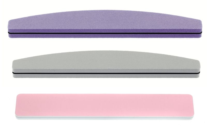 Polishing and spongy nail file. Kalindra cutlery