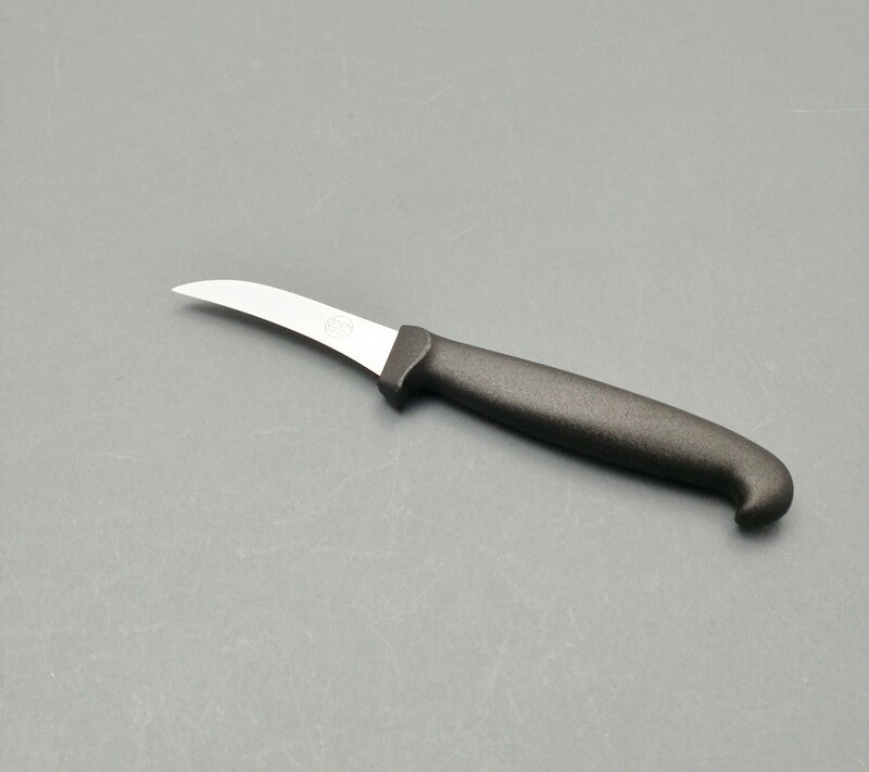 BLUE FARM | Due Buoi knives. 792/7. Paring knife with curved tip blade