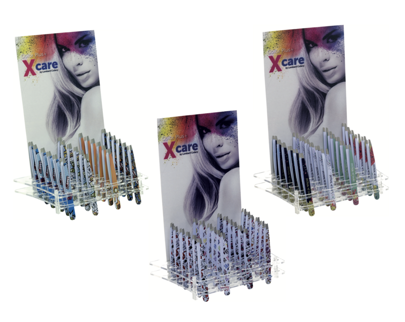 INOX OBLIQUE Tweezers. Fantasy decoration from the X Care Color Plus + line. cm 9.5 / 3.74"