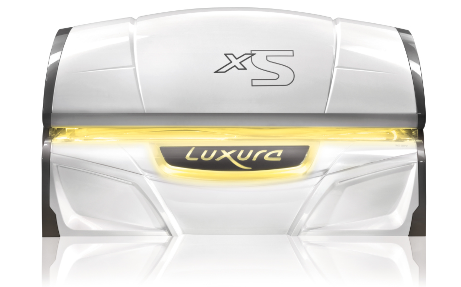 KALINDRA | INP. Luxura X 5. Professional tanning bed with 34 low-pressure lamps and 3 high-pressure lamps. Available in 3 variants