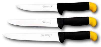 KALINDRA | Due Buoi - Professional Narrow French-Type Knife for Meat and Fish – 3 Sizes KALINDRA | Due Buoi - Professional Narrow French-Type Knife for Meat and Fish – 3 Sizes