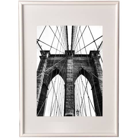 Cornice Methodo Hooker Crilex da parete A3 bianco K981102