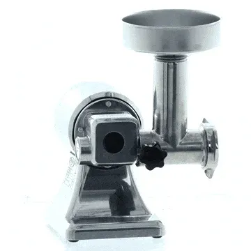 KALINDRA | FAMA. TS8. Professioneller Fleischwolf mit 60 mm Einfüllöffnung. Erhältlich in vier Ausführungen aus Edelstahl und Aluminium.