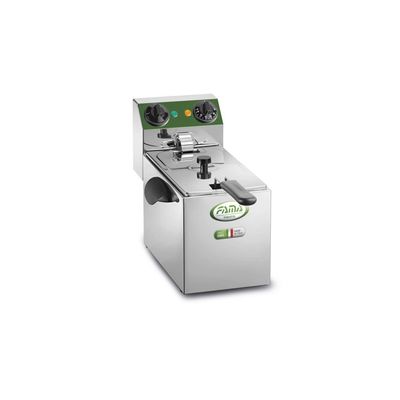 KALINDRA | FAMA. Single-phase fryers with 1 and 2 tanks and from 3 to 10 litres