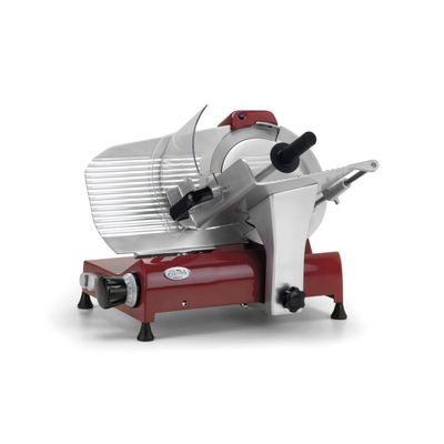 KALINDRA | FAMA. Red, silver or black knob gravity slicers. Single and three phase