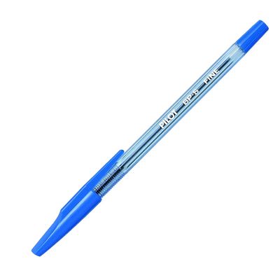 BLUE FARM | Pilot. Stylo à bille rechargeable Pilot BPS pointe moyenne. 12 pièces