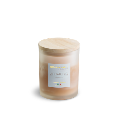 KALINDRA | B Casa. Candles, 100% vegetable, Amati line. Embrace: Caramel