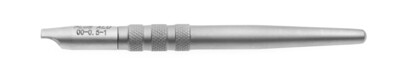 Handles for X-Blade gouges in steel or aluminum. Kalindra cutlery