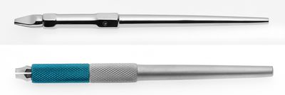 Professional handles for gouges. Available in steel and aluminum. Kalindra cutlery Professional handles for gouges. Available in steel and aluminum. Kalindra cutlery