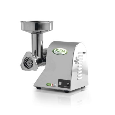 KALINDRA | FAMA. TI8. Professional meat grinder with 60 mm mouth. 4 solutions available in Stainless Steel and Aluminum