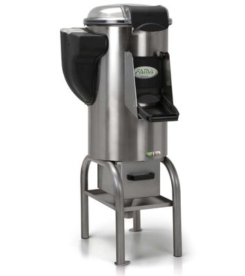 KALINDRA | FAMA. Stainless steel potato peeler with support. Capacity 18 kg