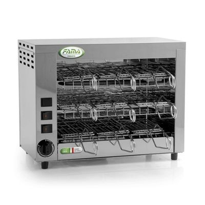 KALINDRA | FAMA. Professional oven with 2 shelves. 9 clamps