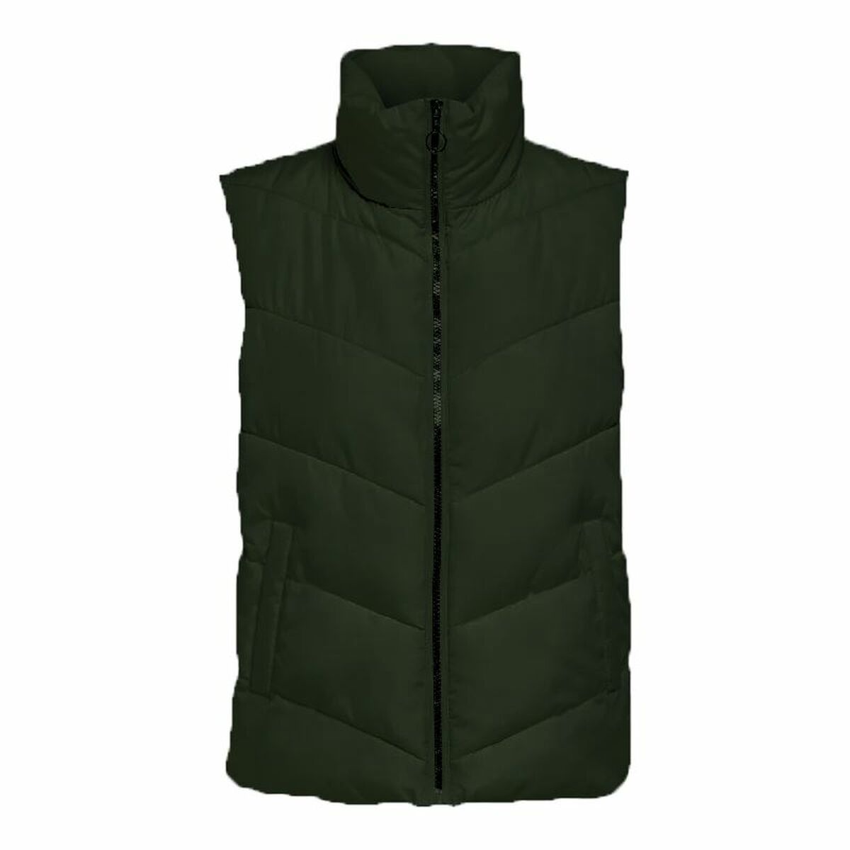 KALINDRA | BB. Women's Waistcoat Jack &amp; Jones Jdyfinno Life Short Padd Dark green
