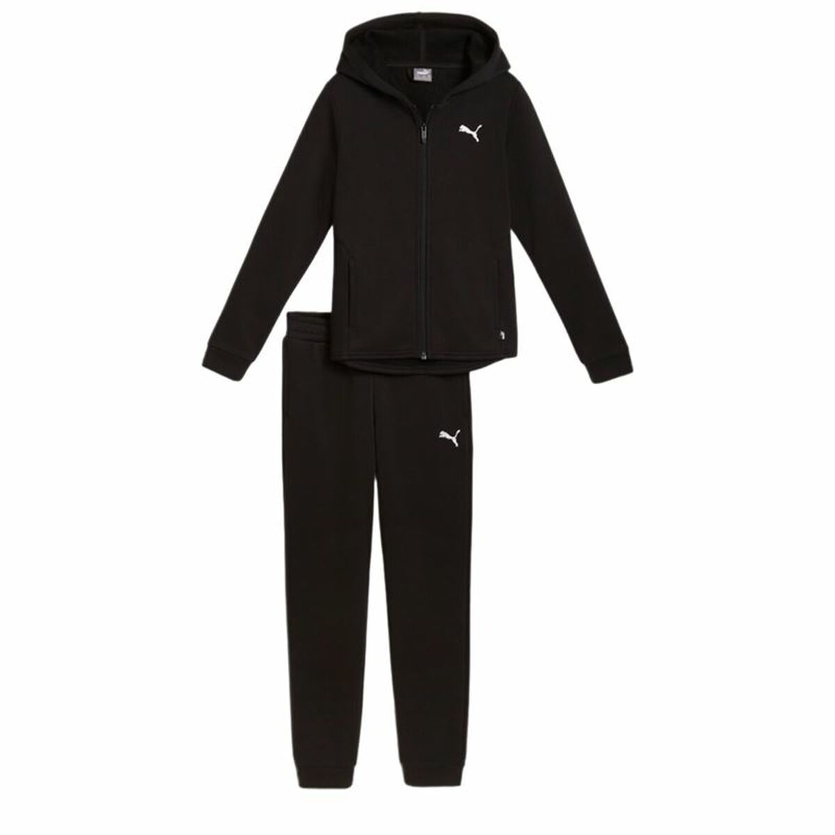 KALINDRA | BB. Children’s Tracksuit Puma Hooded Sweat Suit Flecce Cl Black