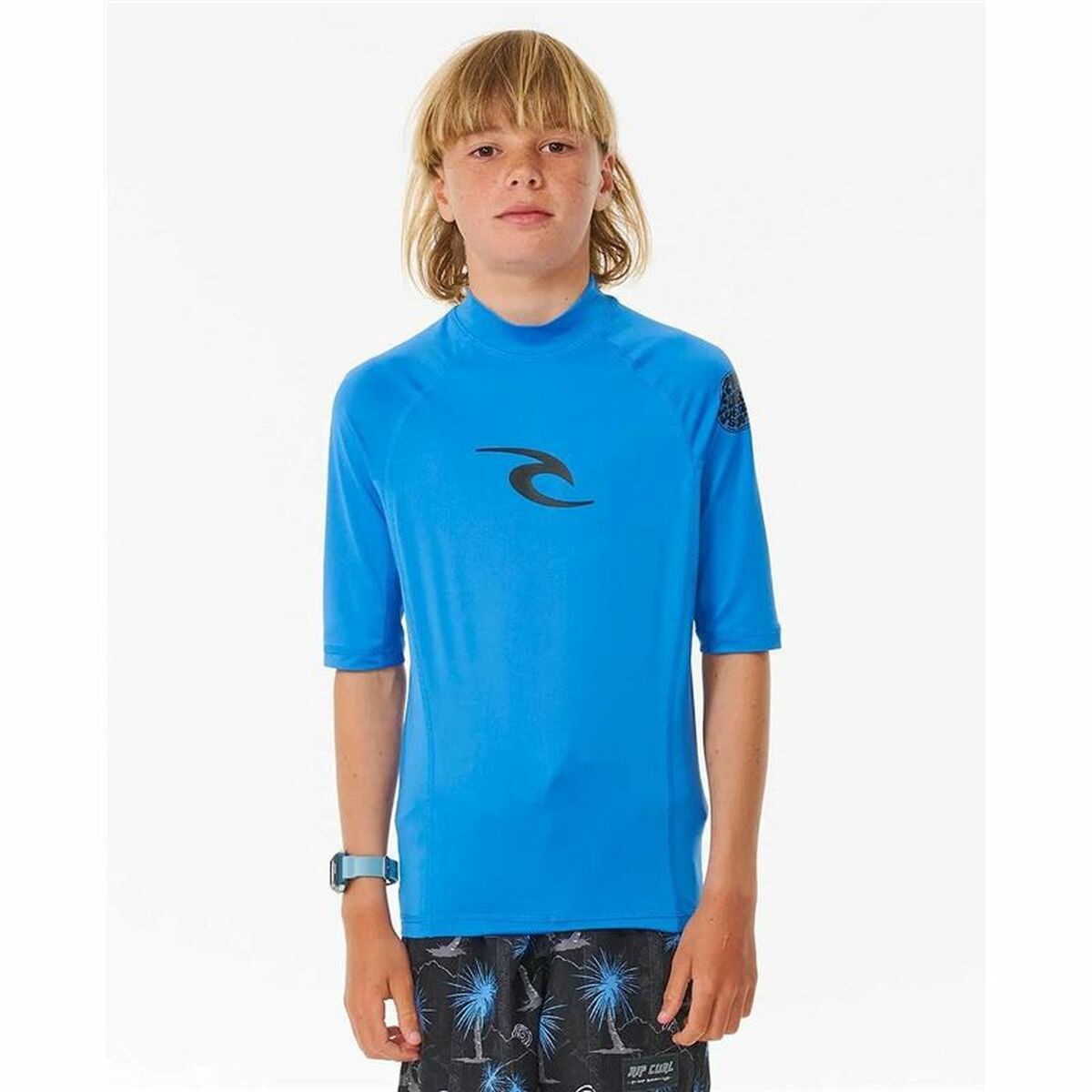 KALINDRA | BB. Men’s Short Sleeve T-Shirt Rip Curl Wave pf Sky blue