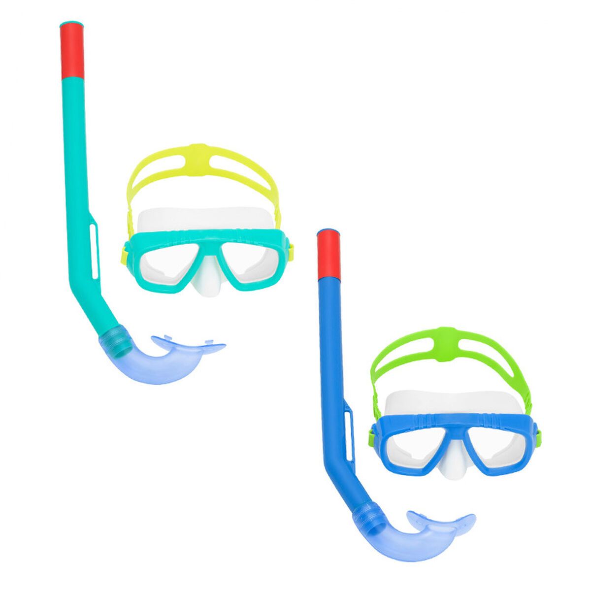 KALINDRA | BB. Snorkel Goggles and Tube for Children Bestway Blue Turquoise