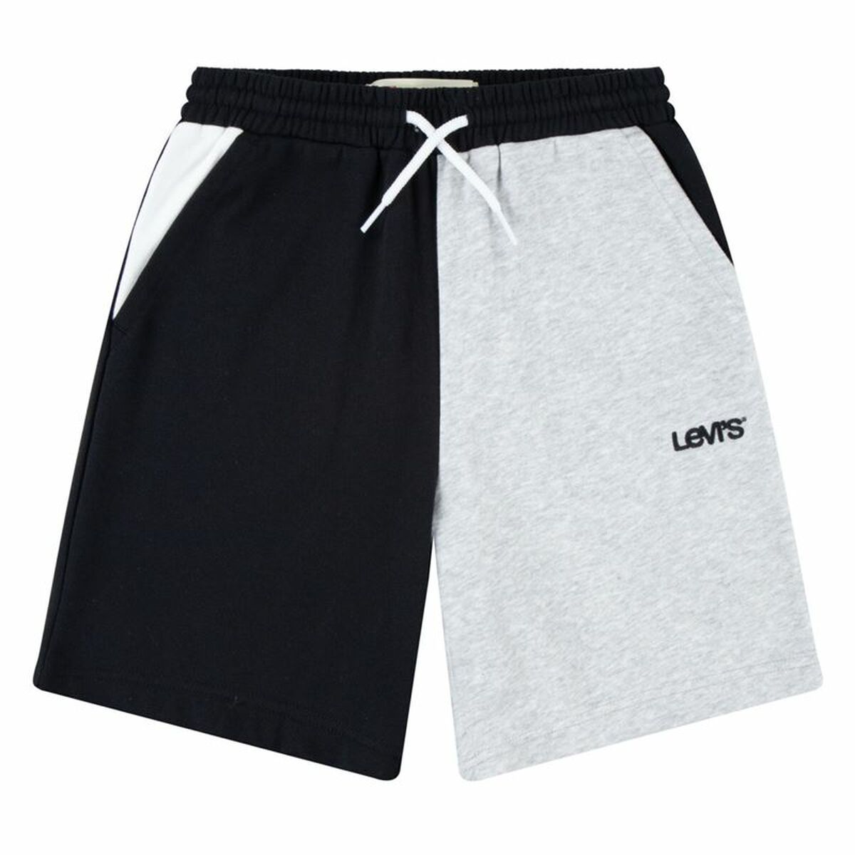 KALINDRA | BB. Sport Shorts for Kids Levi's French Terr 63391 Bicoloured Black