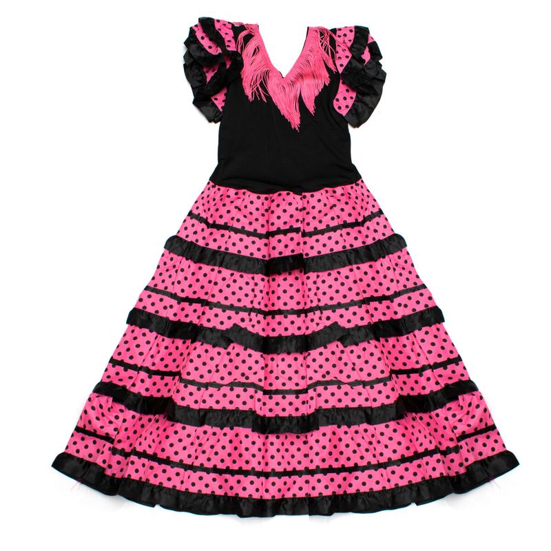 KALINDRA | BB. Dress Flamenco VS-NPINK-LN12 12 Years