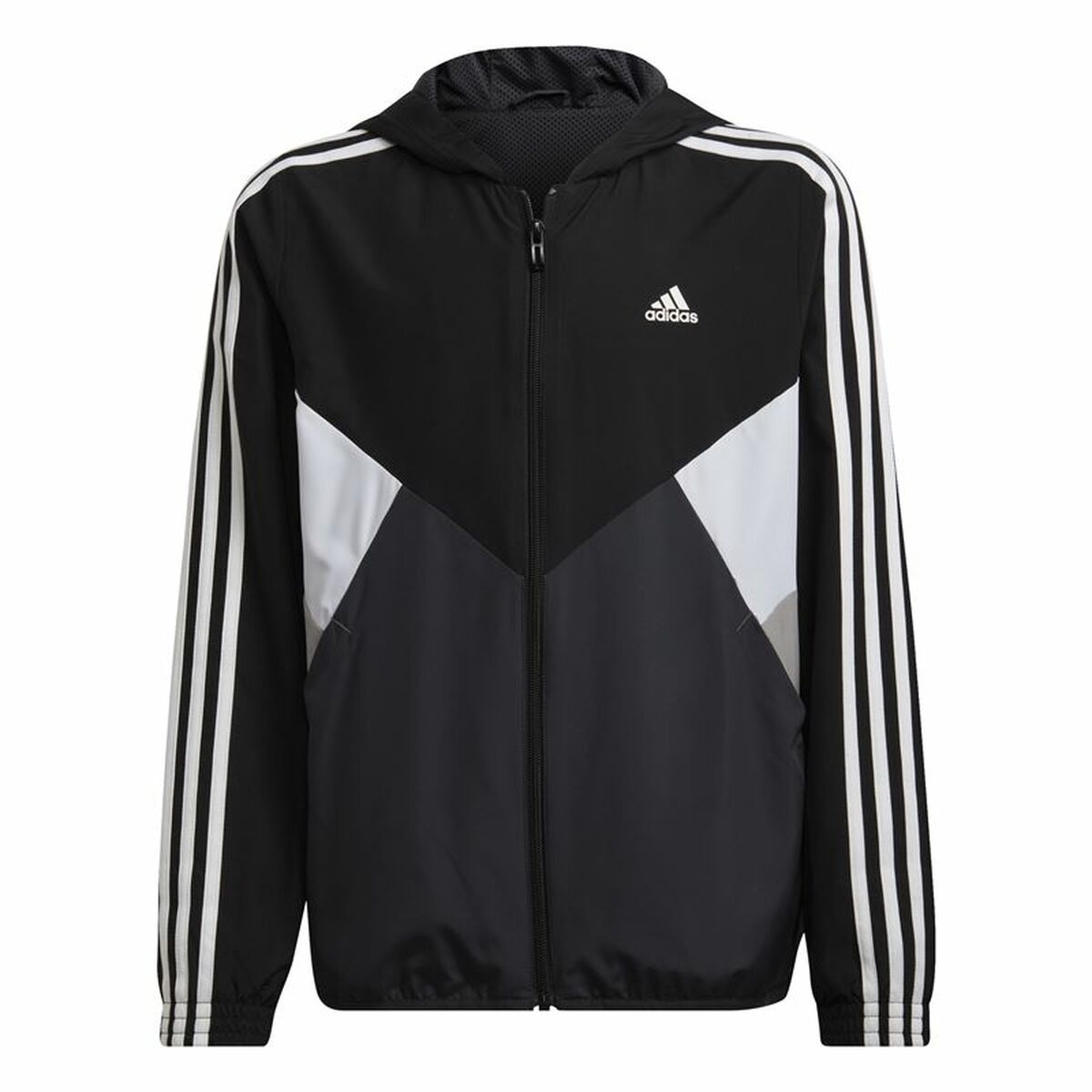 KALINDRA | BB. Children's Sports Jacket Adidas Coupe-Vent Colorblock Black