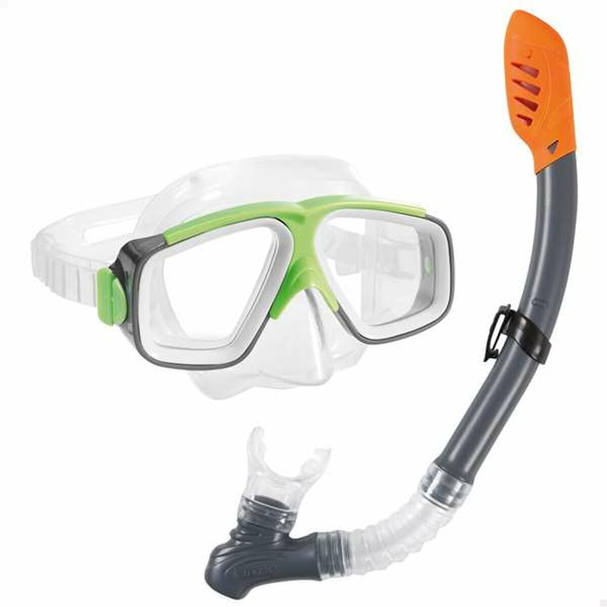 KALINDRA | BB. Snorkel Goggles and Tube for Children Intex Green
