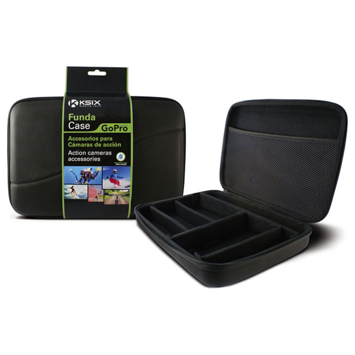 KALINDRA | BB. Rigid Cover for Sports Camera KSIX (24 x 17,5 x 5 cm)