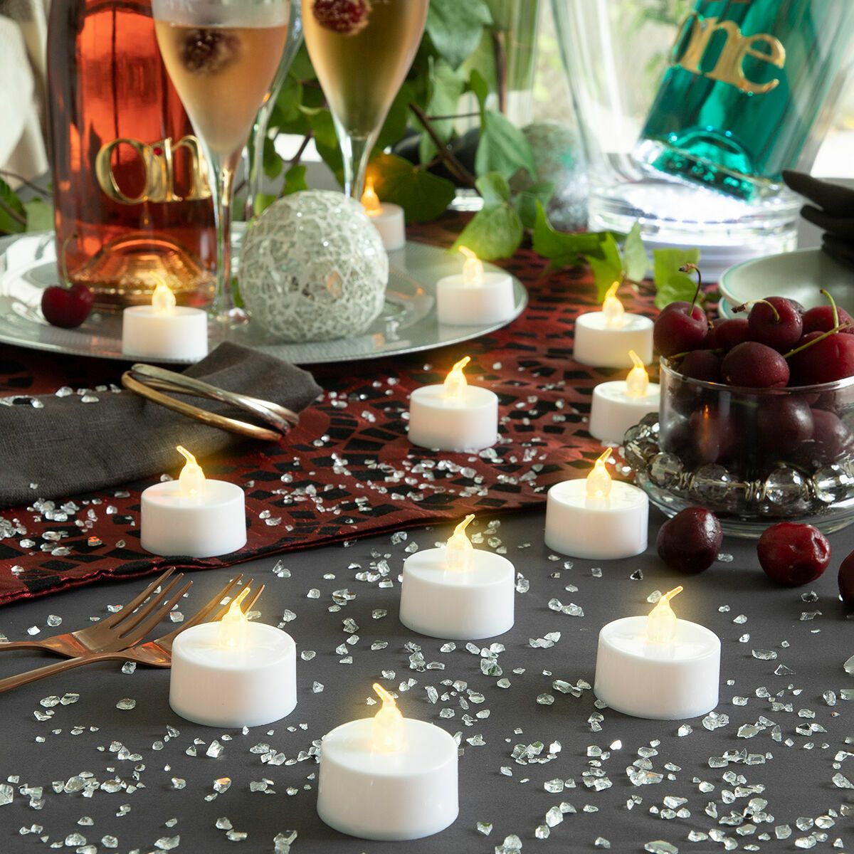 KALINDRA | BB. Set of LED Tealight Candles Romandle InnovaGoods 12 Units