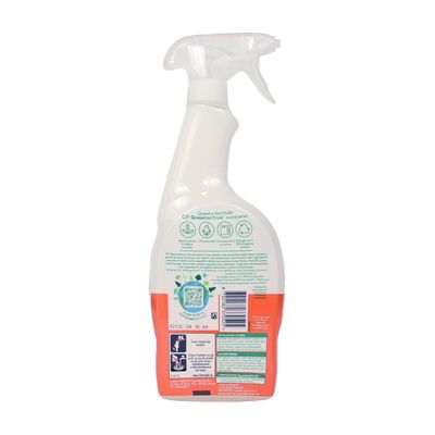 CIF. Spray Verde Activo. Desengrasante Universal Vinagre y Bicarbonato. 650 ml