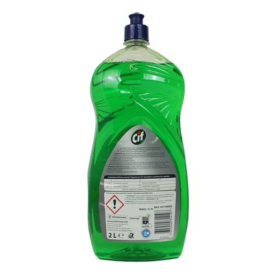 CIF. Lemon Dishwashing Detergent in 2,000 ml Package