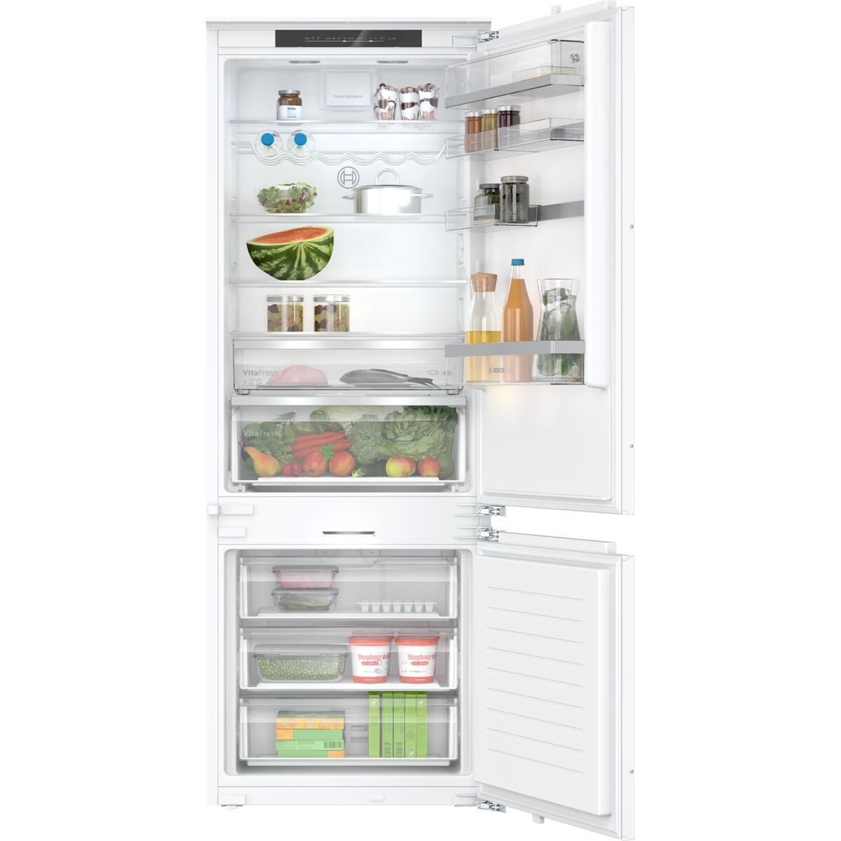 KALINDRA | BB. Combined Refrigerator BOSCH White