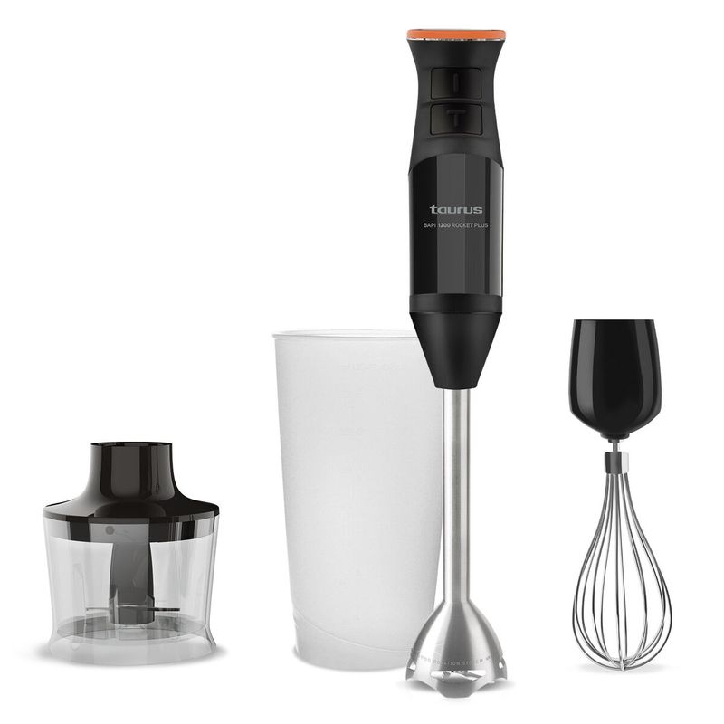 KALINDRA | BB. Hand-held Blender Taurus BAPI 1200 ROCKP Black 1200 W