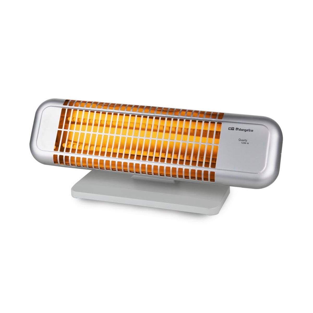 KALINDRA | BB. Electric Quartz Heater Orbegozo BP 0102 Aluminium 1200 W