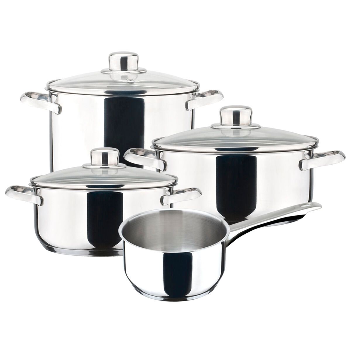 KALINDRA | BB. Cookware Magefesa DUX7PCS Silver 7 Pieces