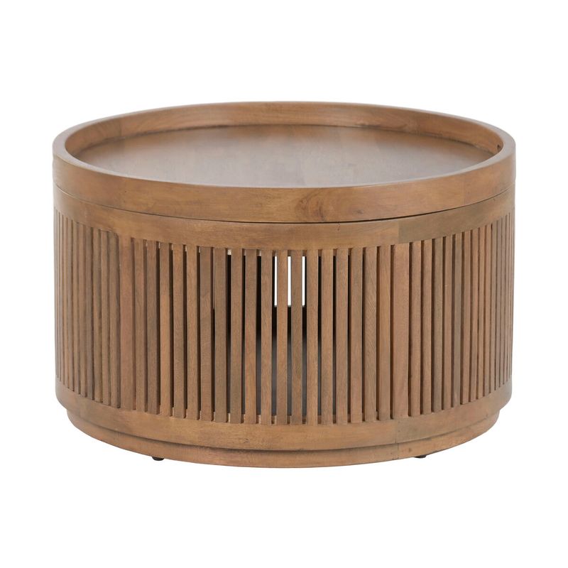 KALINDRA | BB. Centre Table Home ESPRIT Brown 76 x 76 x 46 cm