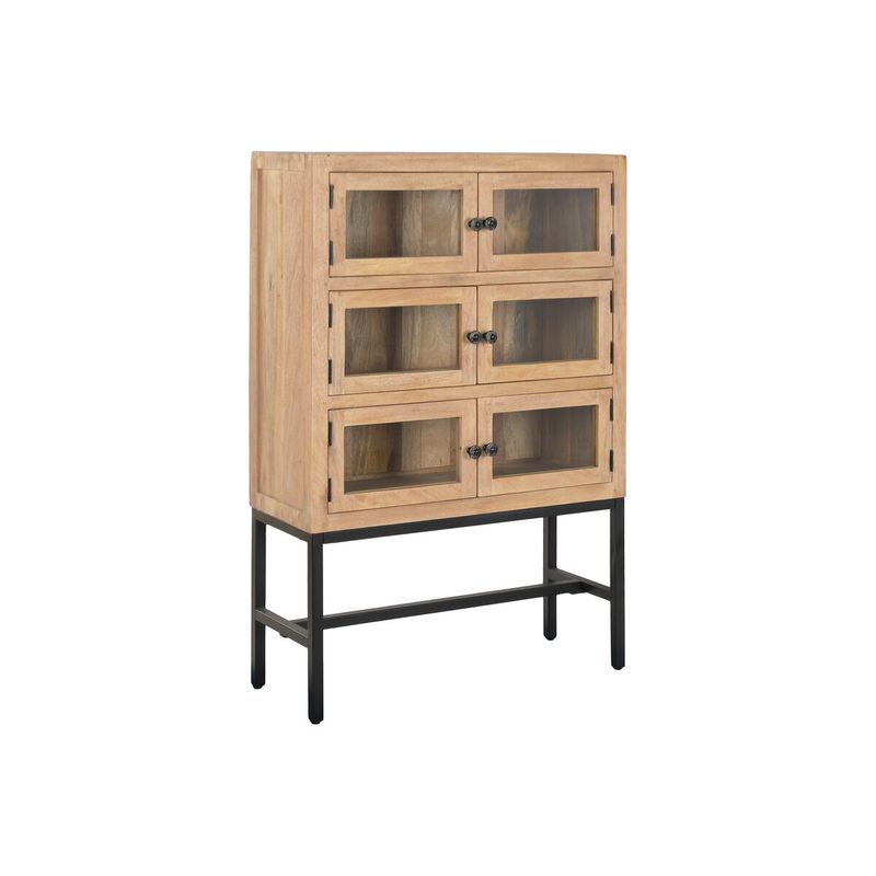 KALINDRA | BB. Display Stand Home ESPRIT Metal Mango wood 80 X 30 X 120 CM