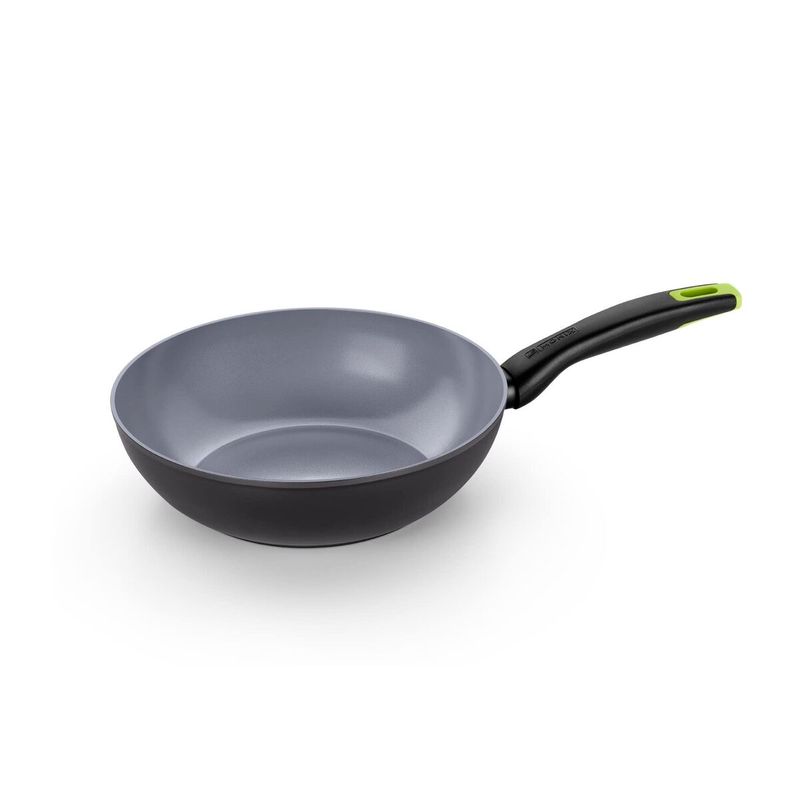 KALINDRA | BB. Wok Pan Monix M261232 Grey Aluminium Ø 28 cm